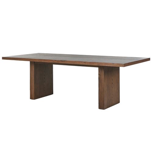 Hank Dining Table, Umber Oak 1 Hank Dining Table, Umber Oak
