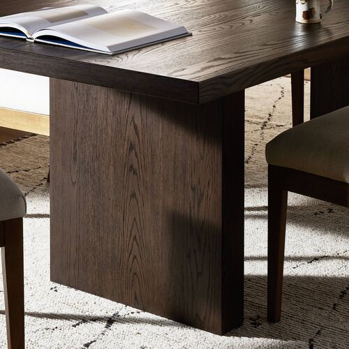 Hank Dining Table, Umber Oak 12 Hank Dining Table, Umber Oak