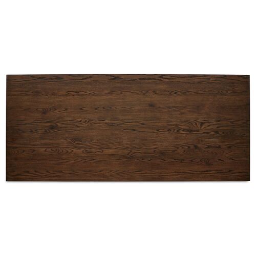 Hank Dining Table, Umber Oak 6 Hank Dining Table, Umber Oak