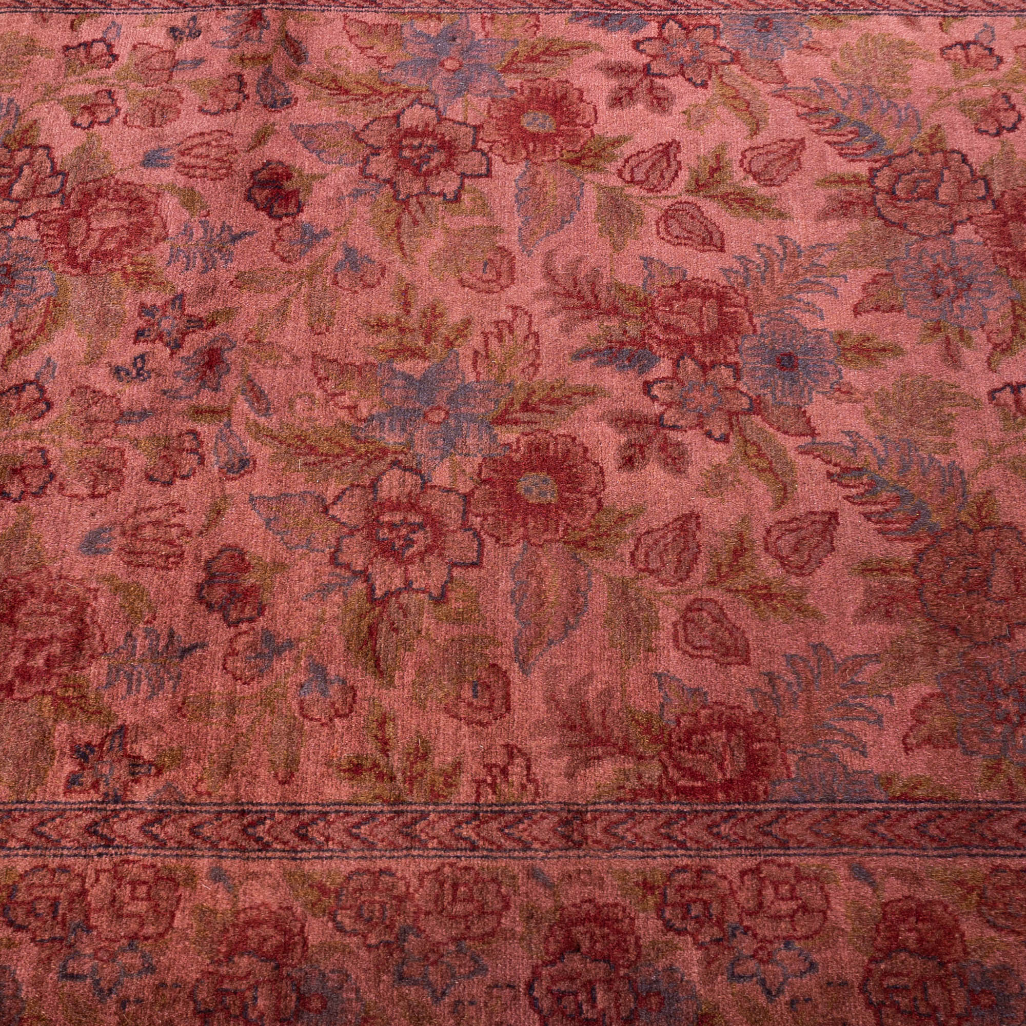 One-of-a-Kind Hand-Knotted Pink Rug, 2'7" x 10'2" 4 One-of-a-Kind Hand-Knotted Pink Rug, 2'7" x 10'2"