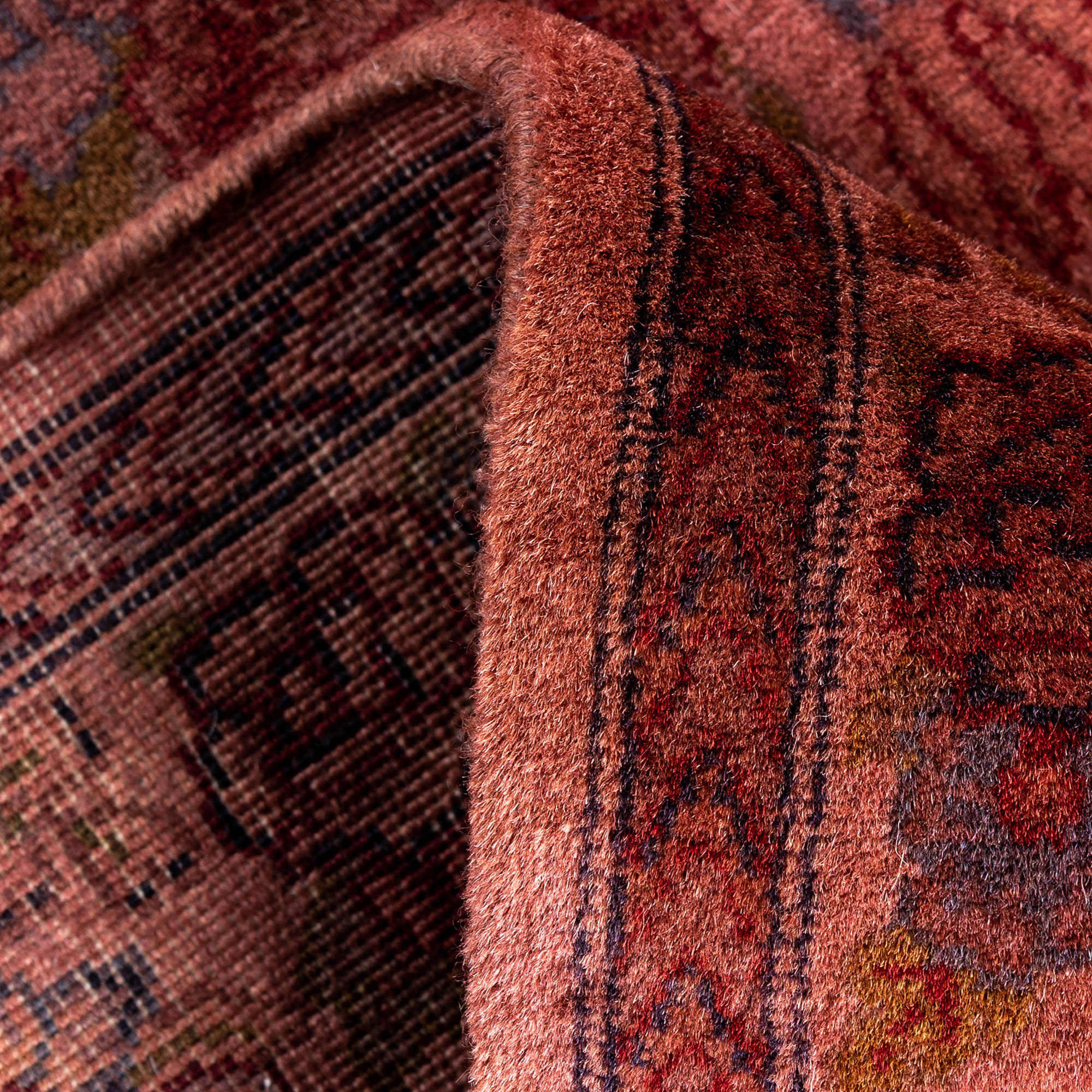 One-of-a-Kind Hand-Knotted Pink Rug, 2'7" x 10'2" 6 One-of-a-Kind Hand-Knotted Pink Rug, 2'7" x 10'2"