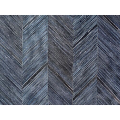 Enfield Hide Rug, Blue 3 Enfield Hide Rug, Blue
