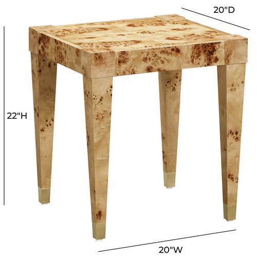 Madison Burl End Table 6 Madison Burl End Table
