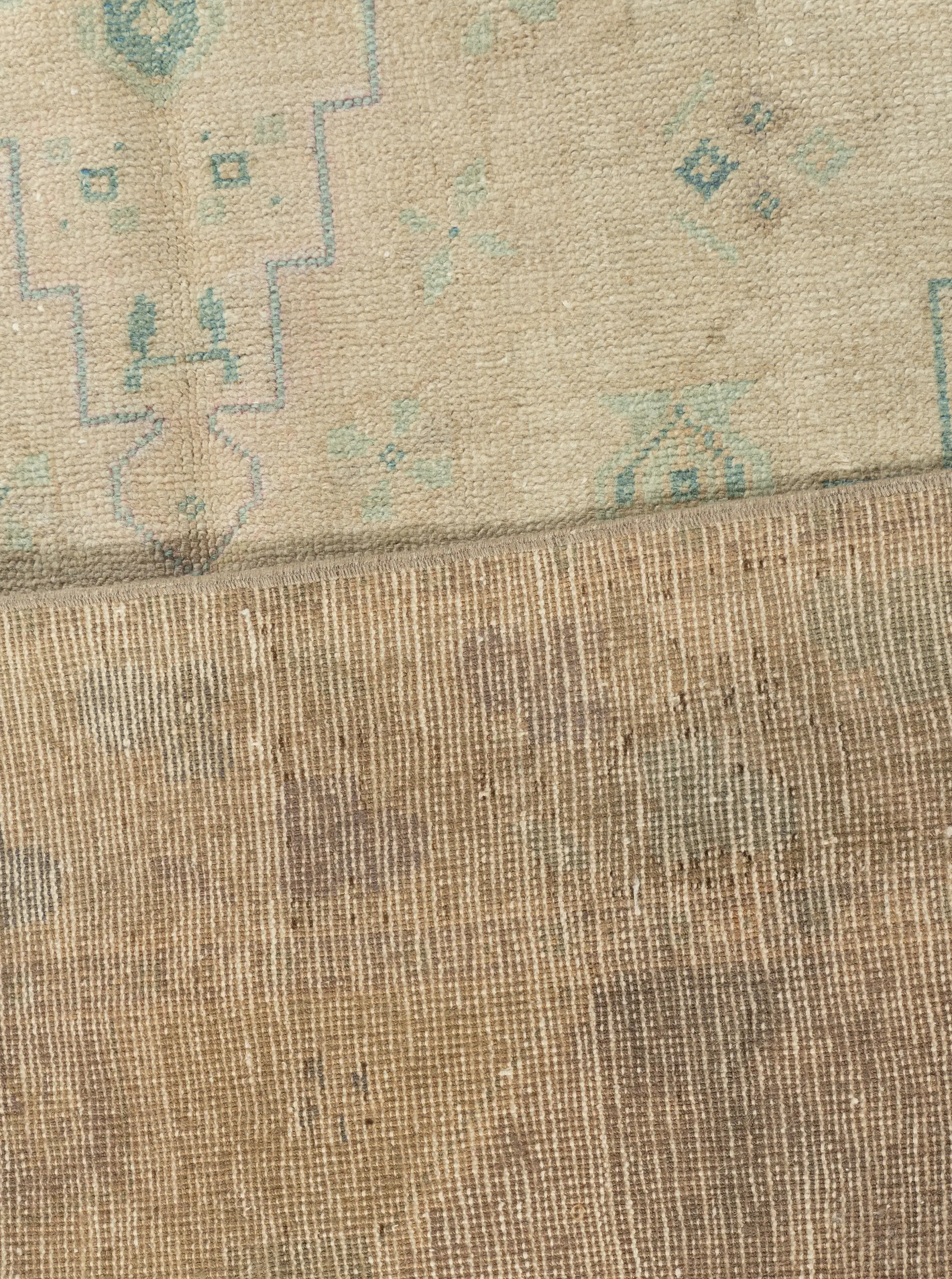 Turkish Oushak Rug 4'8 X 9'5 7 Turkish Oushak Rug 4'8 X 9'5