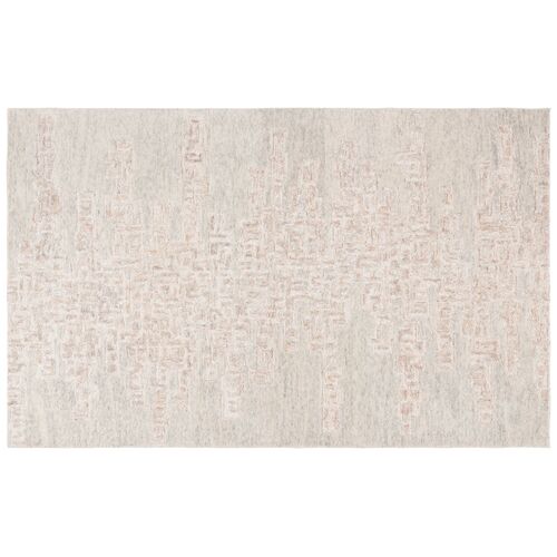 Tabitha Hand Tufted Rug, Rust/Grey 1 Tabitha Hand Tufted Rug, Rust/Grey