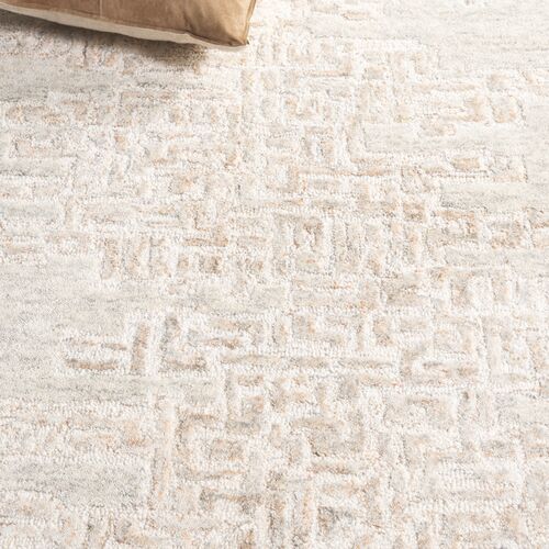 Tabitha Hand Tufted Rug, Rust/Grey 6 Tabitha Hand Tufted Rug, Rust/Grey