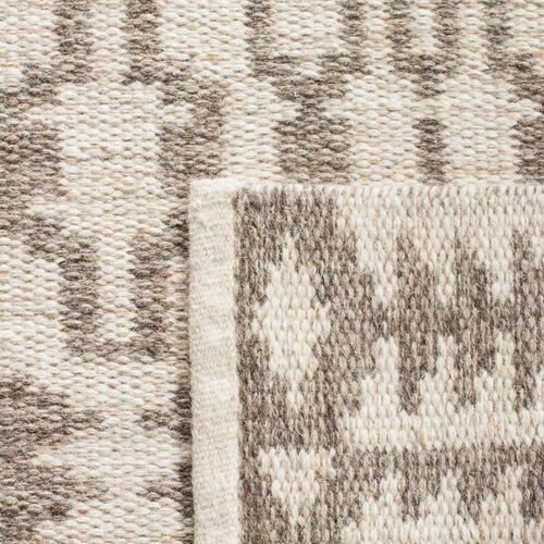 Adele Hand Woven Rug, Ivory/Grey 4 Adele Hand Woven Rug, Ivory/Grey