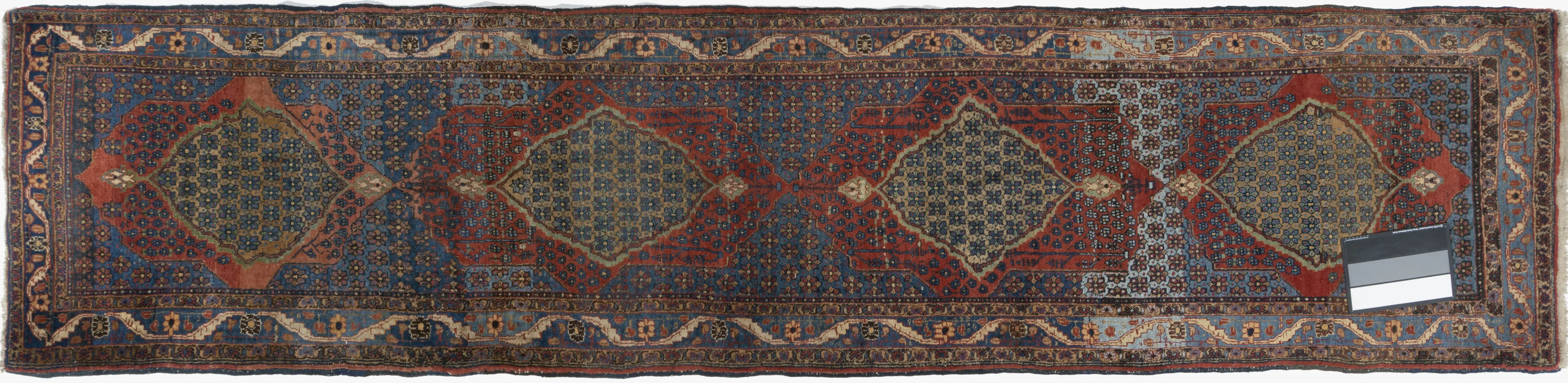 Persian Bidjar Runner Rug 3'3 X 13'6 1 Persian Bidjar Runner Rug 3'3 X 13'6