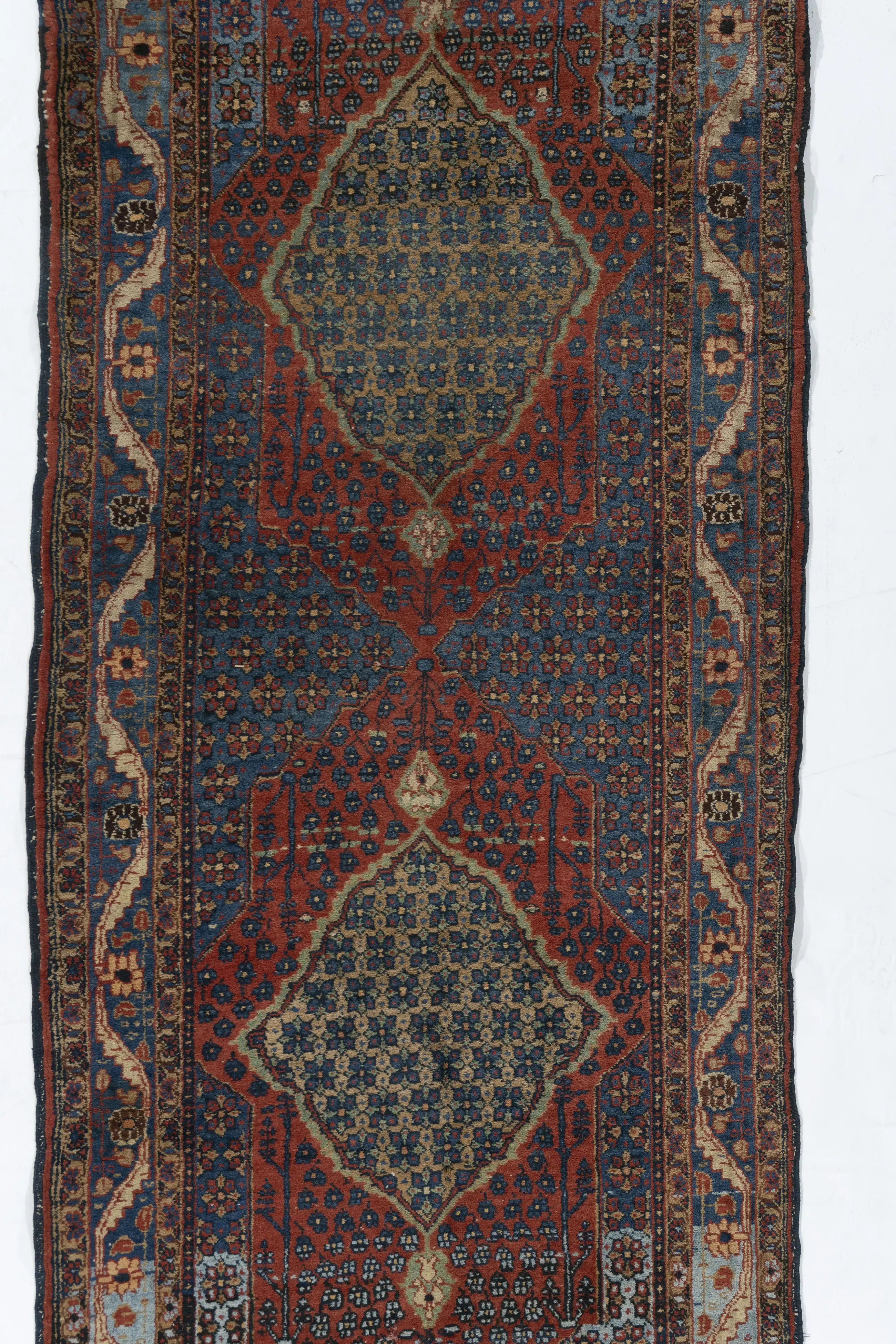 Persian Bidjar Runner Rug 3'3 X 13'6 2 Persian Bidjar Runner Rug 3'3 X 13'6