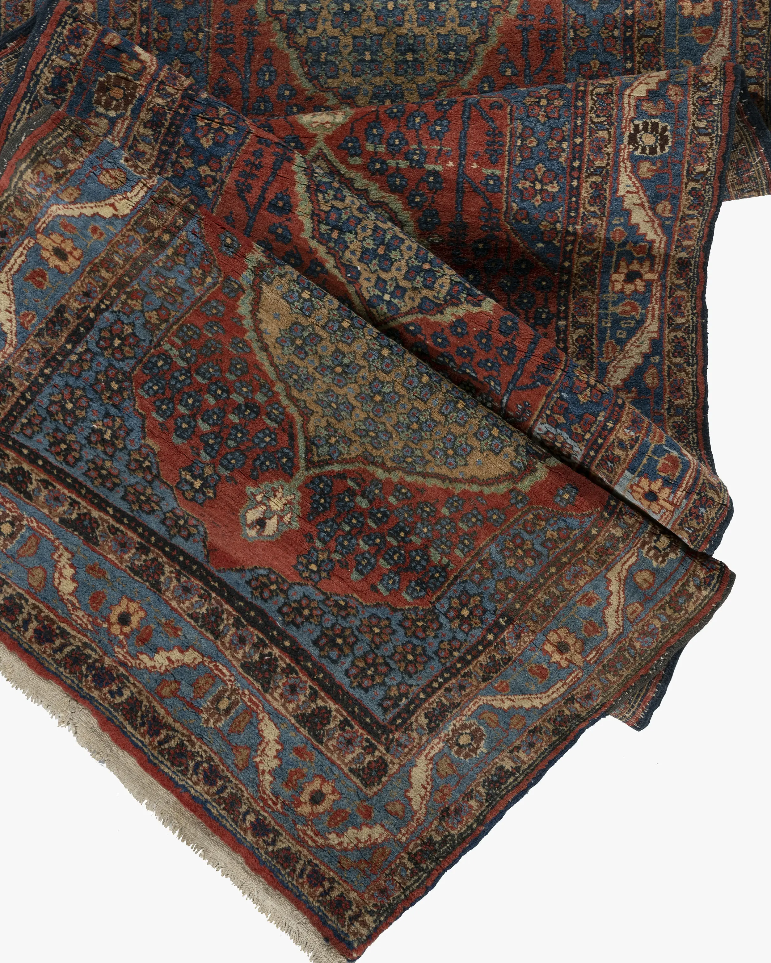 Persian Bidjar Runner Rug 3'3 X 13'6 3 Persian Bidjar Runner Rug 3'3 X 13'6