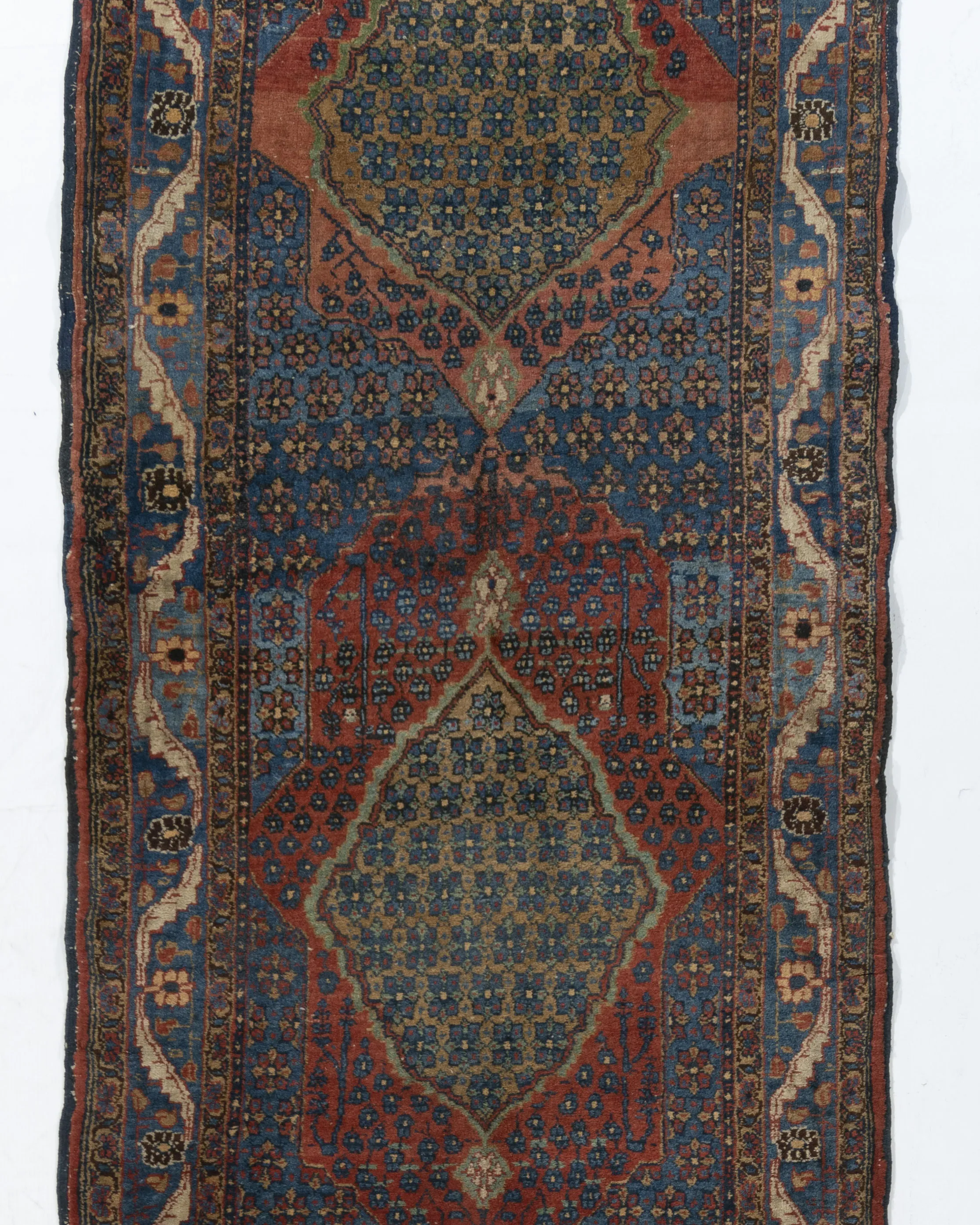 Persian Bidjar Runner Rug 3'3 X 13'6 4 Persian Bidjar Runner Rug 3'3 X 13'6