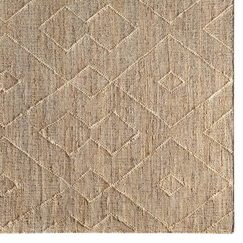 Natalie Jute Rug, Khaki/Ivory 6 Natalie Jute Rug, Khaki/Ivory
