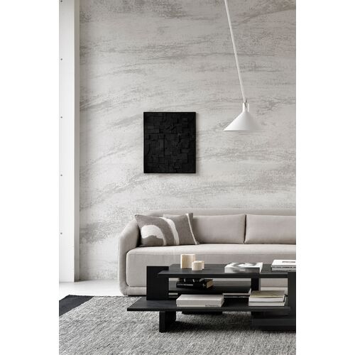 Abstract Coffee Table, Teak Black 5 Abstract Coffee Table, Teak Black