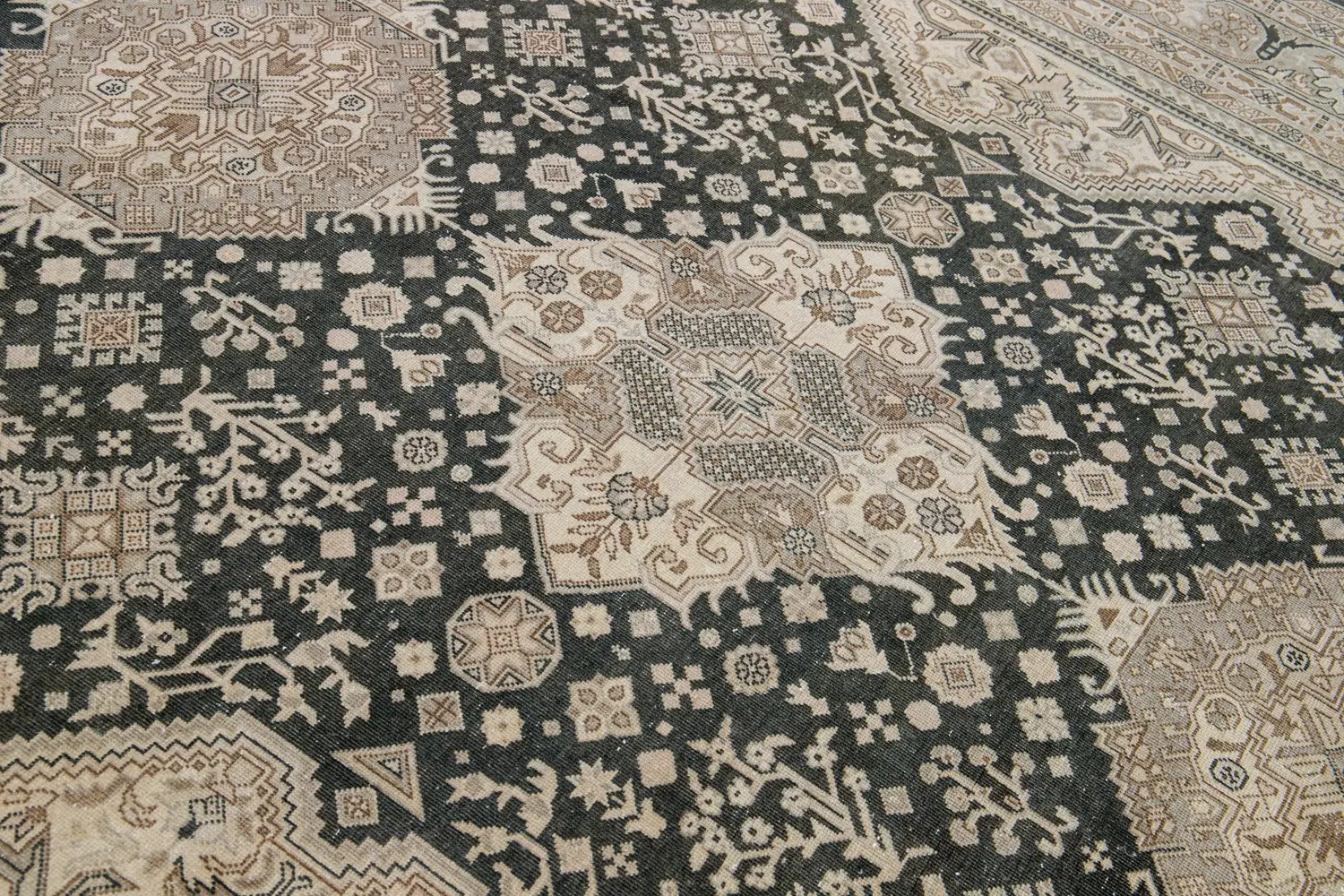 Antique Persian Tabriz Rug 6 Antique Persian Tabriz Rug