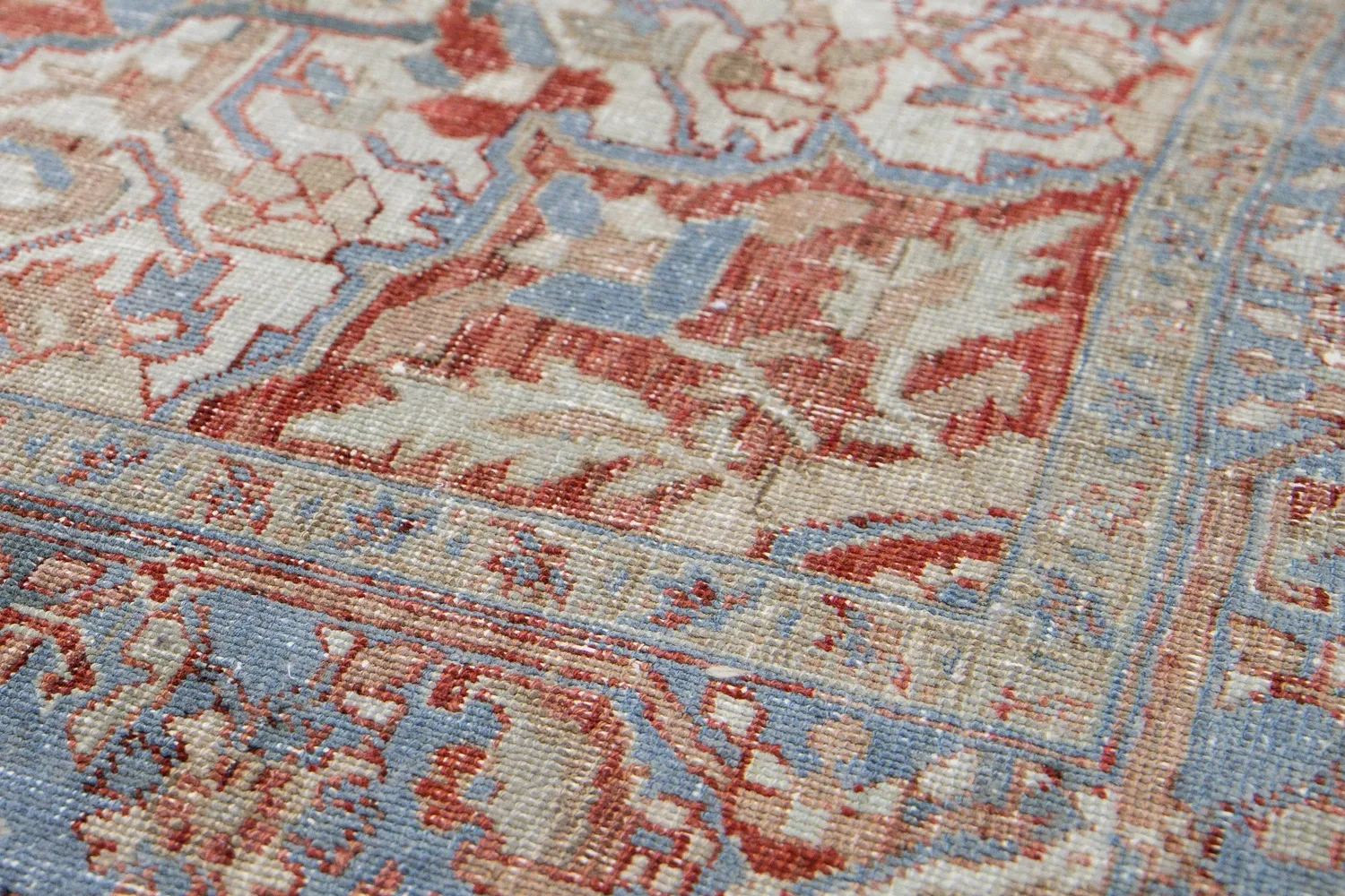 Antique Persian Heriz Rug 7 Antique Persian Heriz Rug