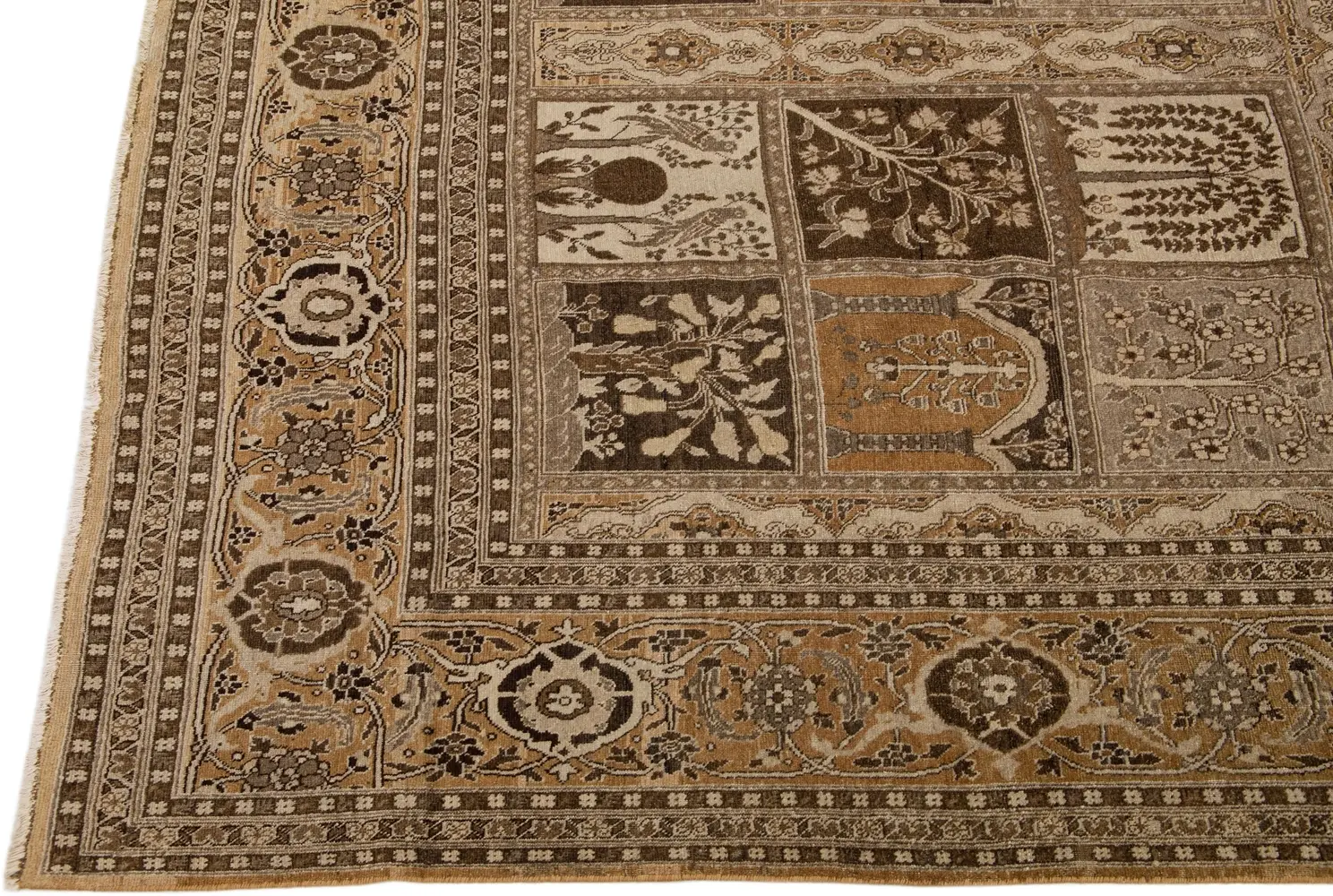 Antique Persian Tabriz Rug 3 Antique Persian Tabriz Rug