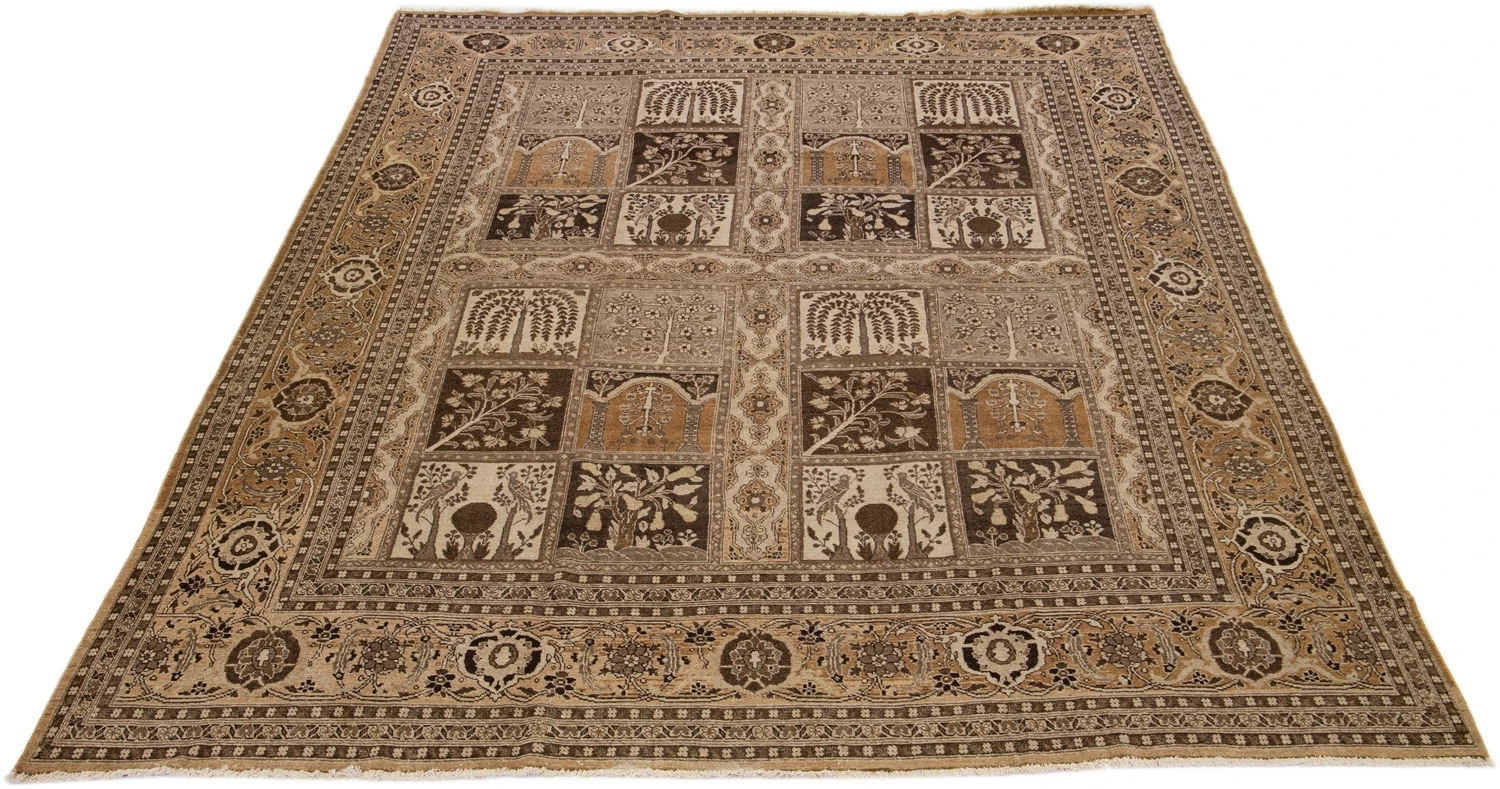 Antique Persian Tabriz Rug 5 Antique Persian Tabriz Rug