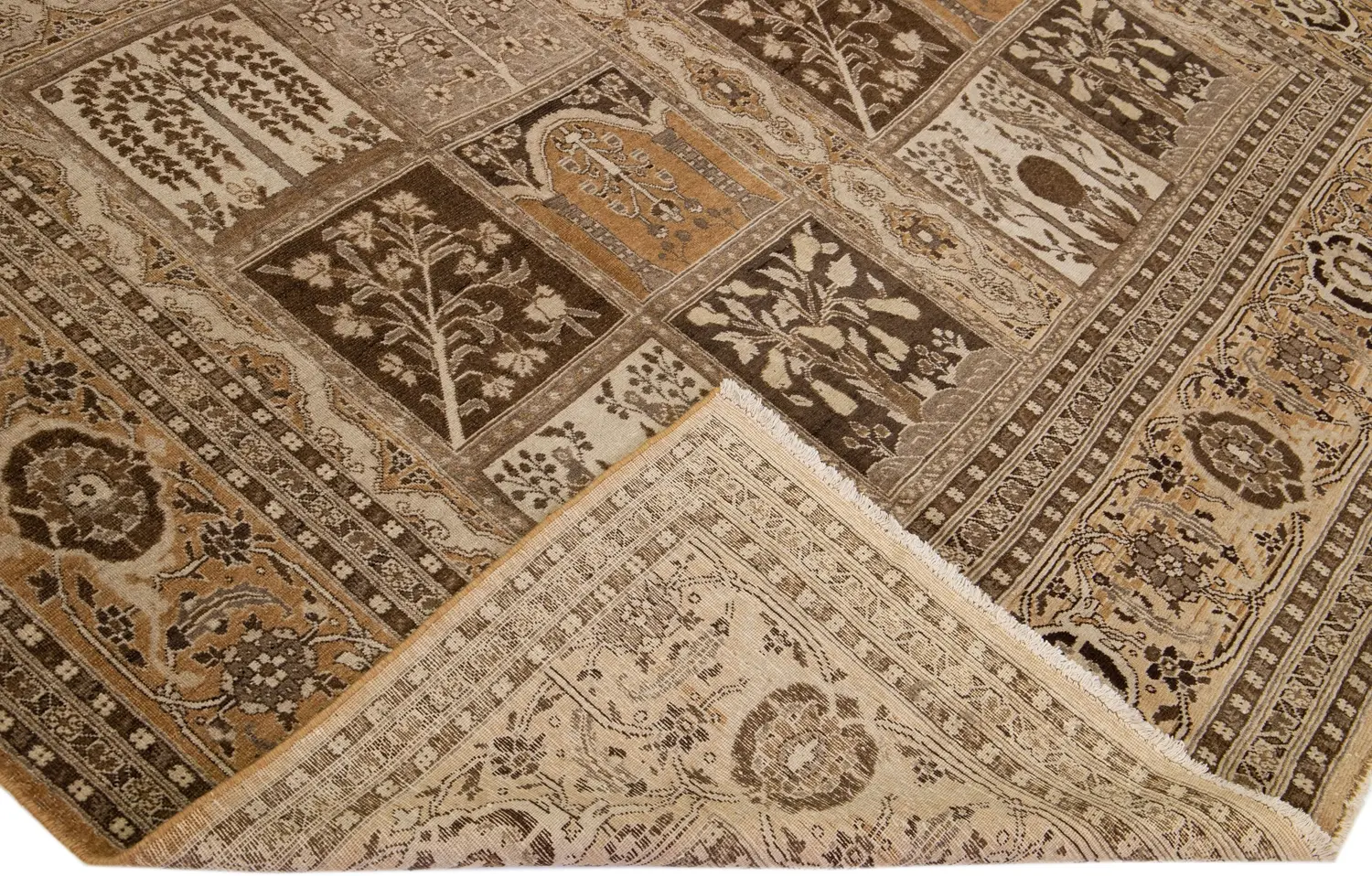 Antique Persian Tabriz Rug 6 Antique Persian Tabriz Rug