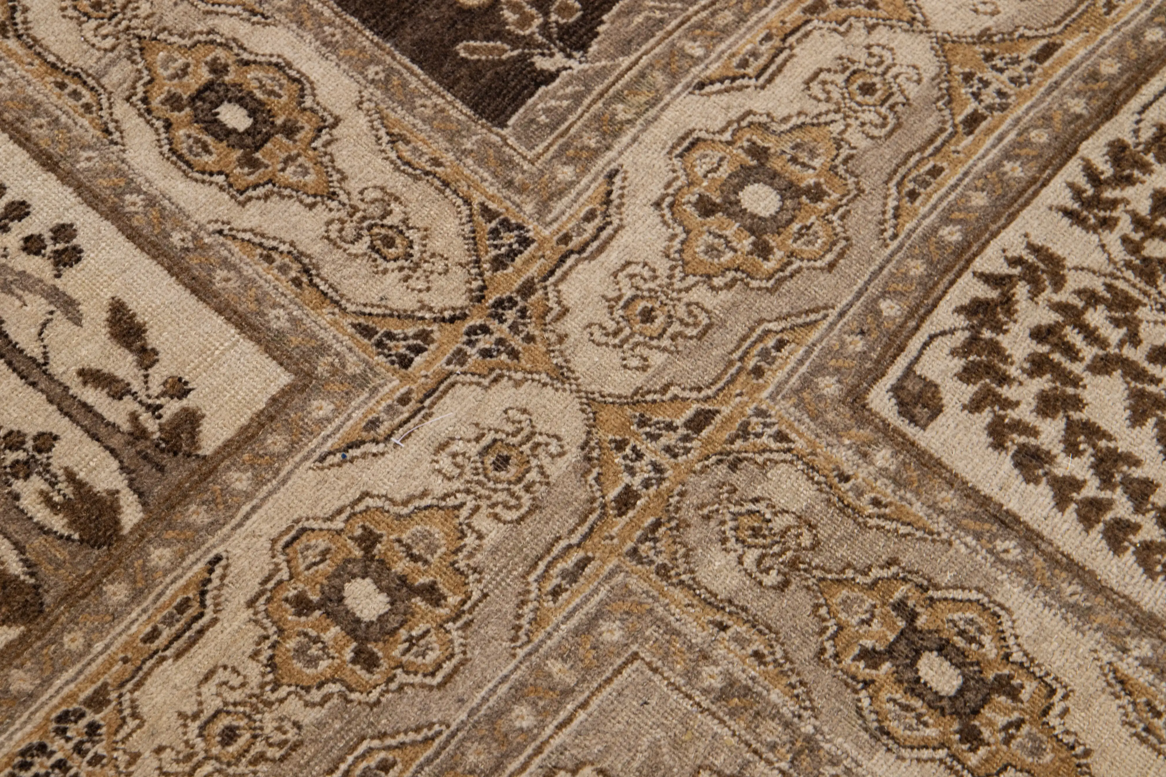 Antique Persian Tabriz Rug 7 Antique Persian Tabriz Rug
