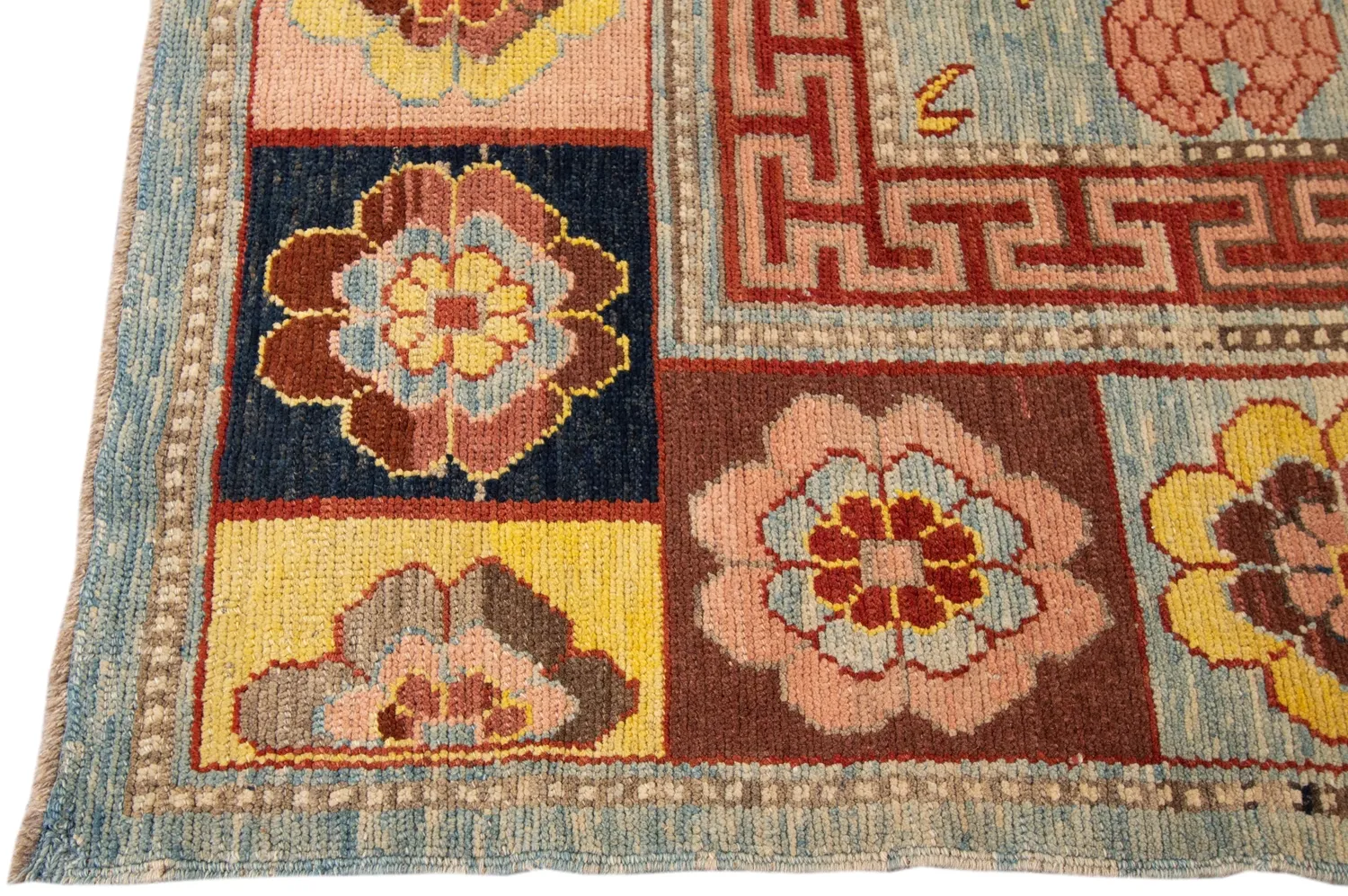 Vintage Persian Khotan Rug 3 Vintage Persian Khotan Rug
