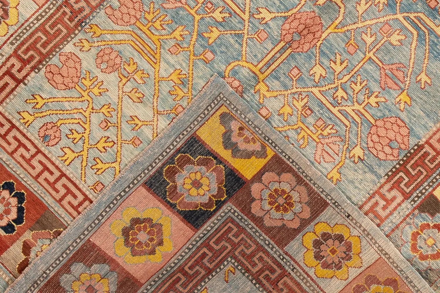 Vintage Persian Khotan Rug 5 Vintage Persian Khotan Rug