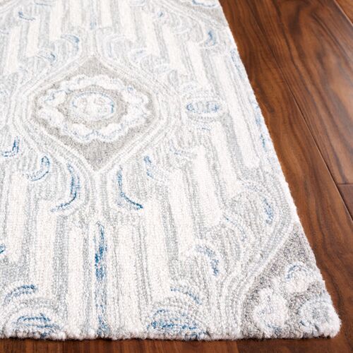 Pierce Hand Tufted Wool Rug 3 Pierce Hand Tufted Wool Rug