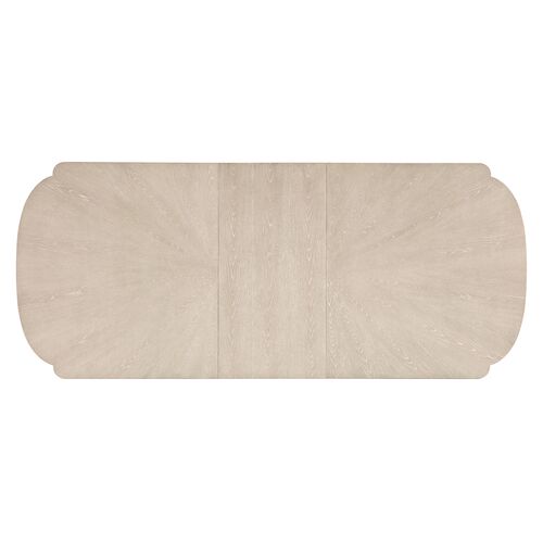 Nouveau Chic Rectangular Extension Dining Table, Sandstone 5 Nouveau Chic Rectangular Extension Dining Table, Sandstone