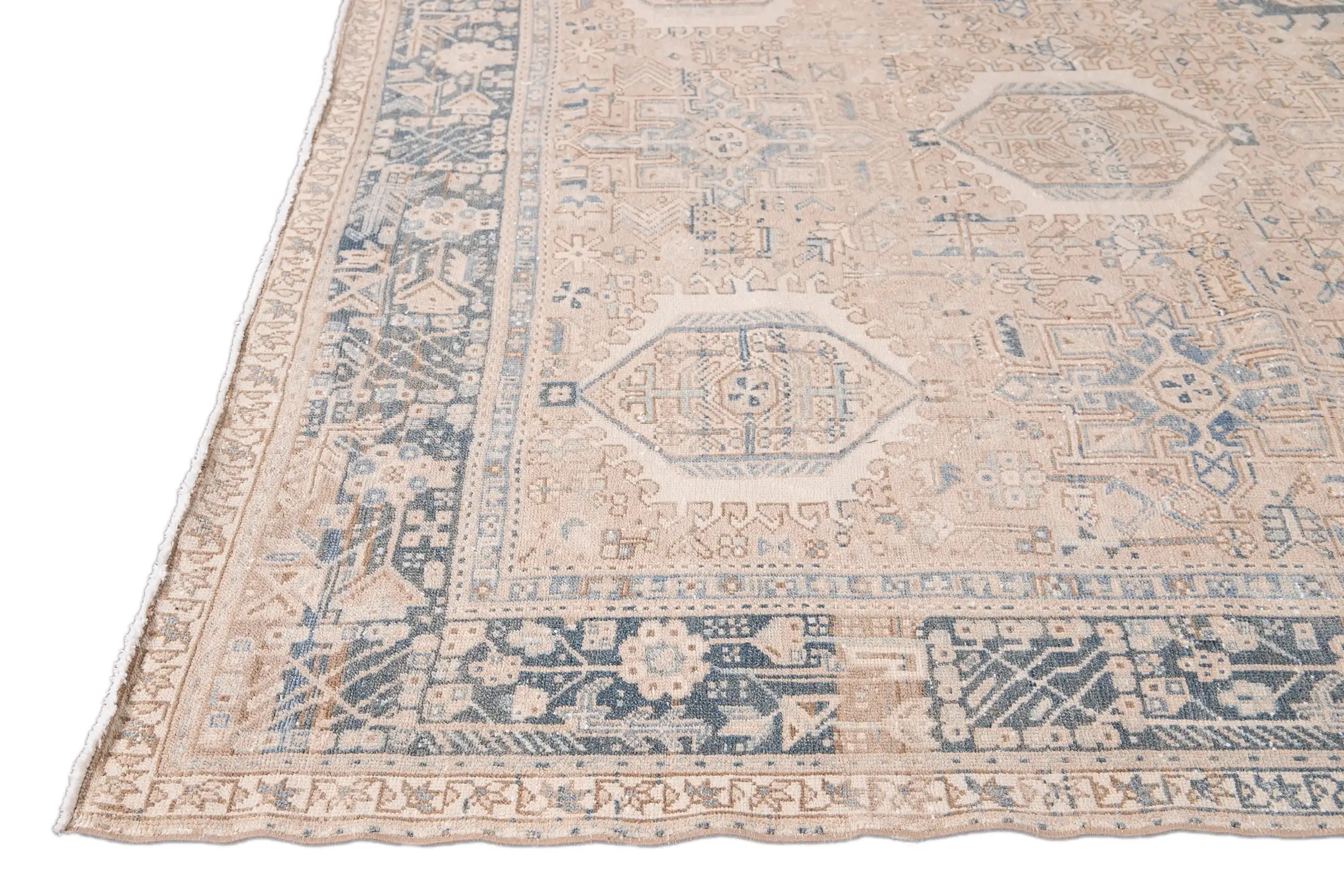 Antique Persian Heriz Rug 3 Antique Persian Heriz Rug