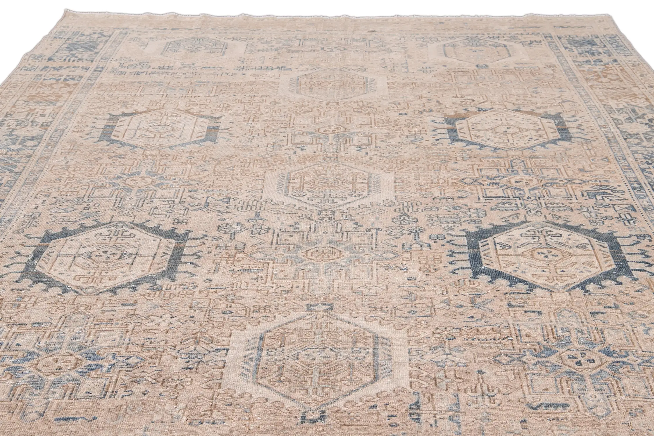 Antique Persian Heriz Rug 5 Antique Persian Heriz Rug