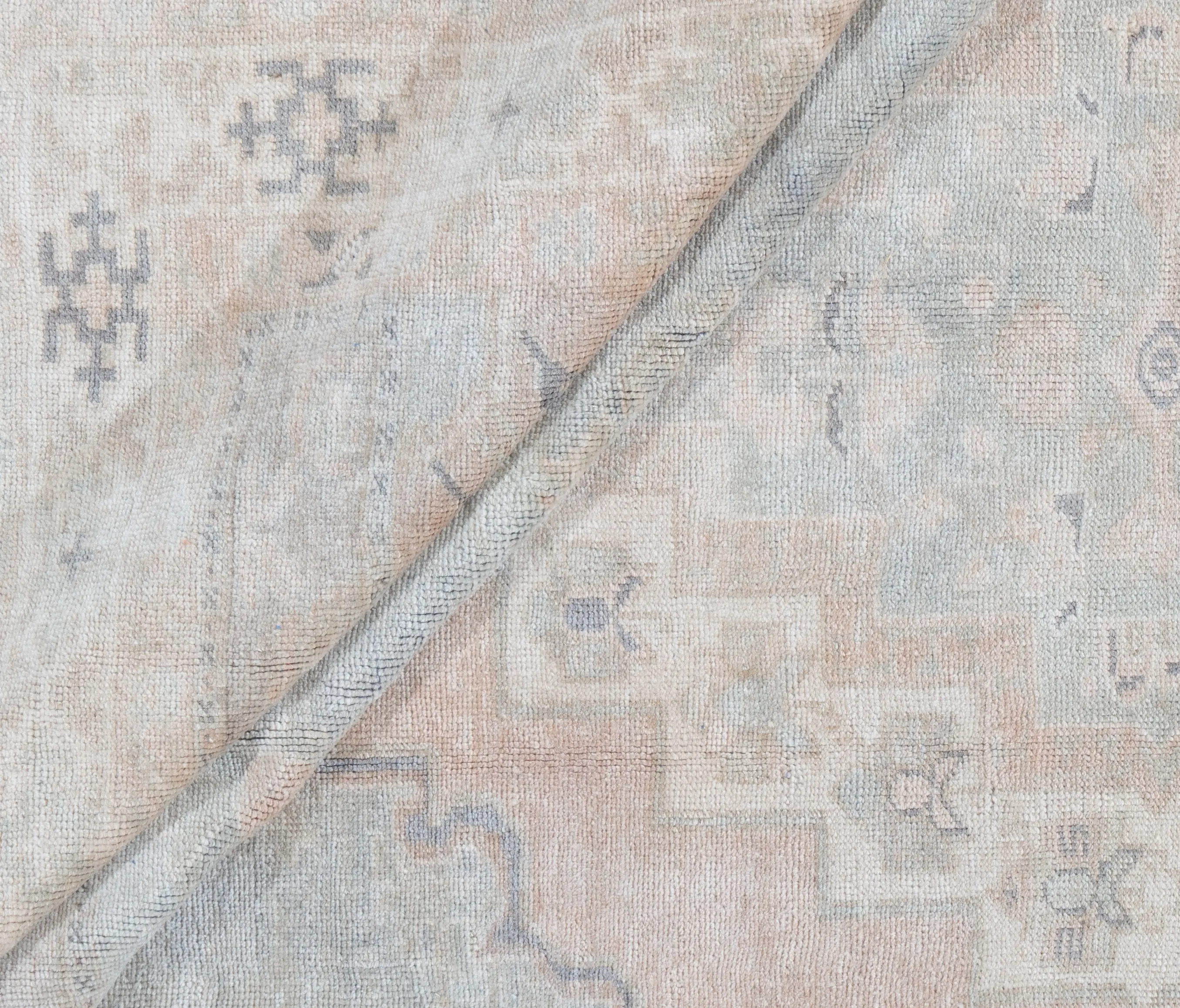 Turkish Oushak Rug 4'4 X 7' 2 Turkish Oushak Rug 4'4 X 7'