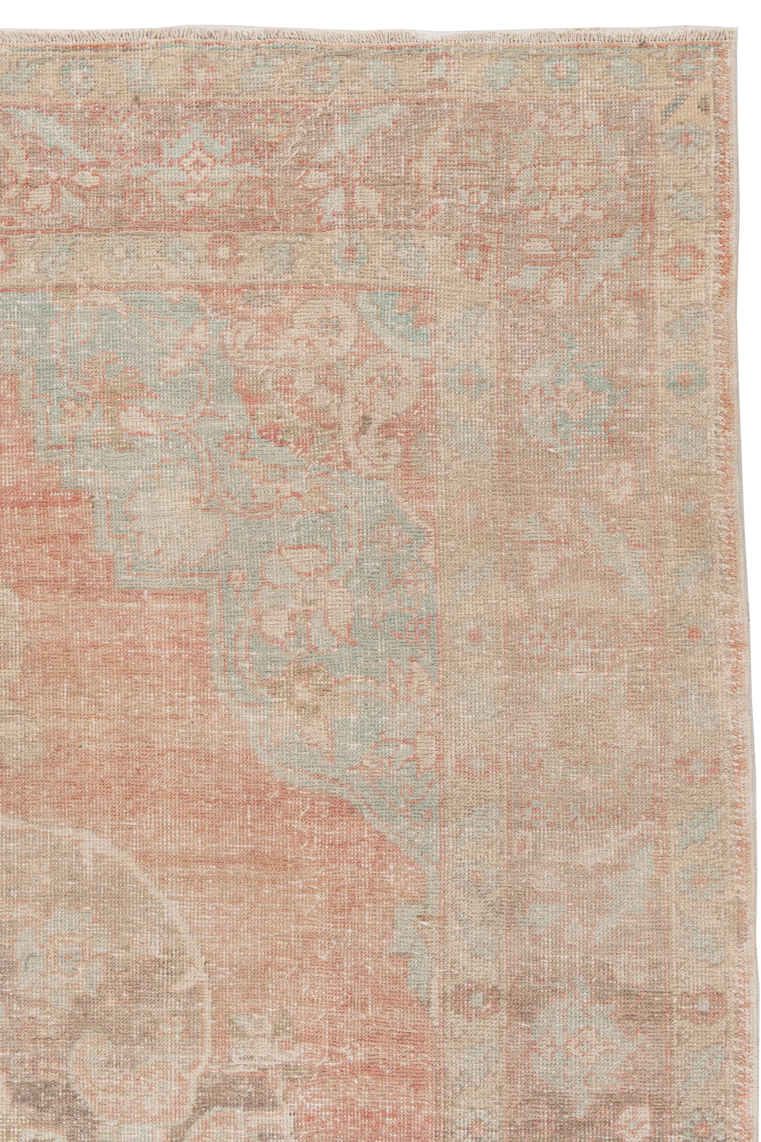Turkish Oushak Rug, 7'5 X 11'2 2 Turkish Oushak Rug, 7'5 X 11'2