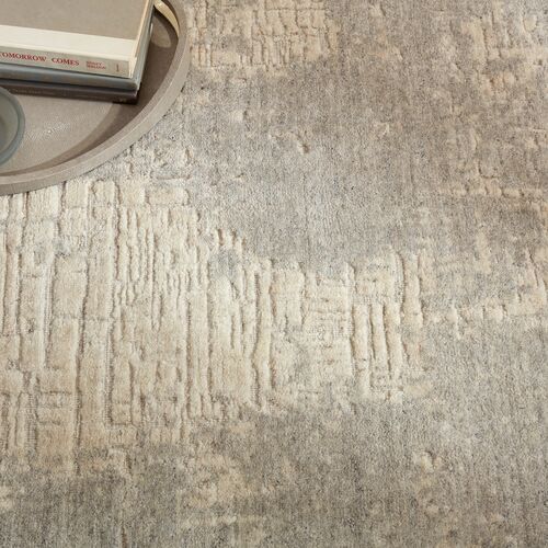 Bennett Handwoven Wool Rug, Grey 3 Bennett Handwoven Wool Rug, Grey
