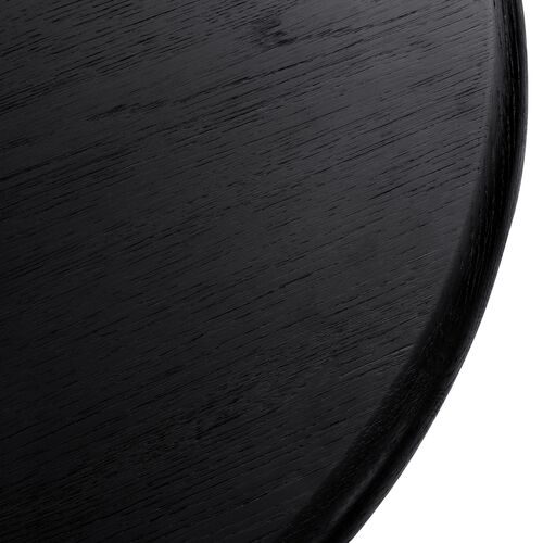 Estee Oak Coffee Table, Wirebrushed Black 5 Estee Oak Coffee Table, Wirebrushed Black
