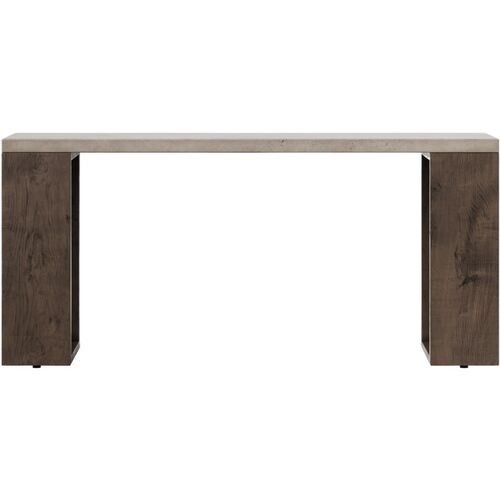 Jaxon Console Table, Gray/Brown 2 Jaxon Console Table, Gray/Brown