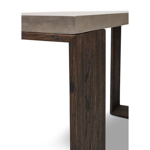 Jaxon Console Table, Gray/Brown 4 Jaxon Console Table, Gray/Brown