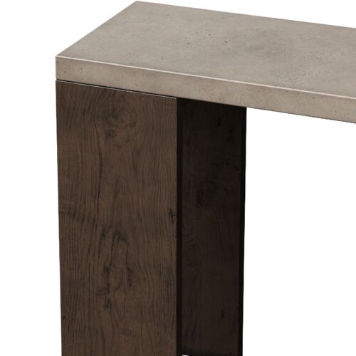 Jaxon Console Table, Gray/Brown 5 Jaxon Console Table, Gray/Brown