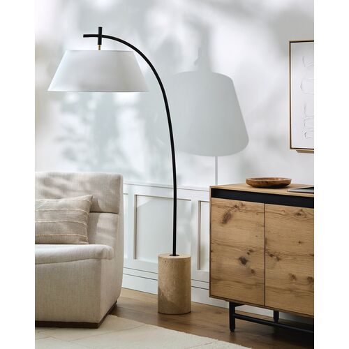 Adrian Arc Floor Lamp, Black 2 Adrian Arc Floor Lamp, Black
