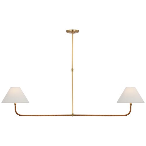 Basden Rattan Extra Large Linear Chandelier