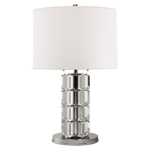 Brookings Large Table Lamp, Crystal 1 Brookings Large Table Lamp, Crystal