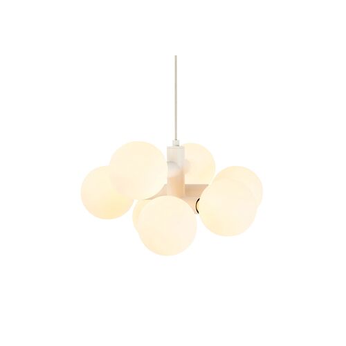 Echo Chandelier, Matte White 4 Echo Chandelier, Matte White