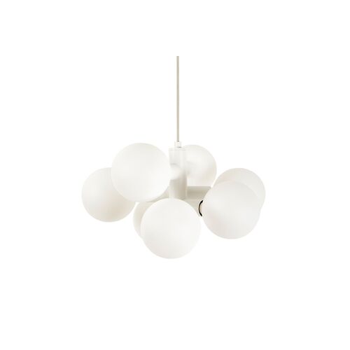 Echo Chandelier, Matte White 6 Echo Chandelier, Matte White