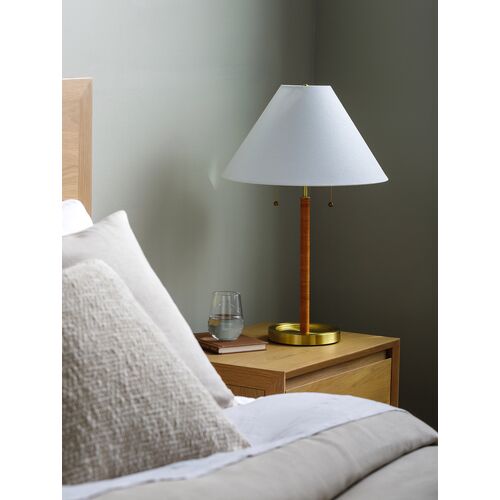 Trixie Table Lamp, Brass 2 Trixie Table Lamp, Brass