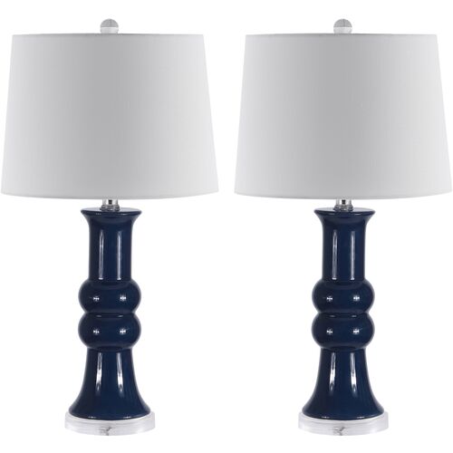 S/2 Lexi Ceramic Table Lamps 1 S/2 Lexi Ceramic Table Lamps