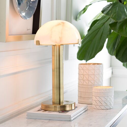 Una Table Lamp, Gold 7 Una Table Lamp, Gold