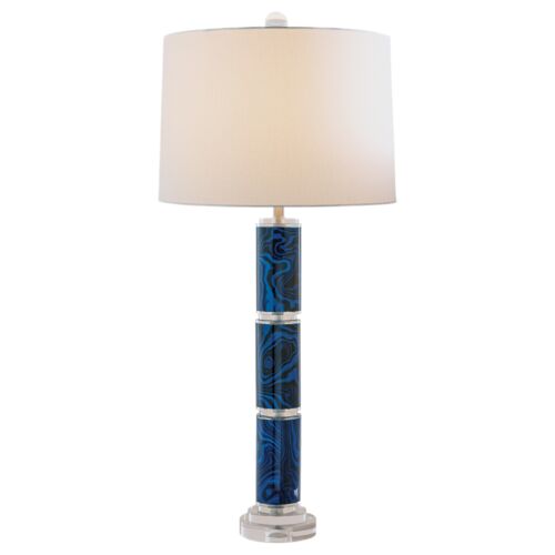 Malachite 34" Table Lamp 1 Malachite 34" Table Lamp