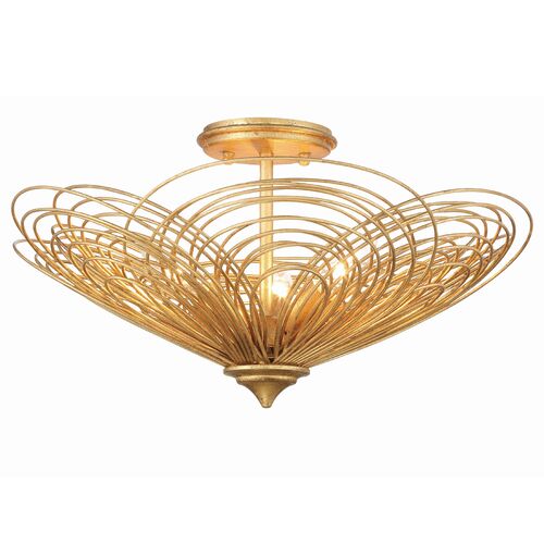 Doral 3 Light Semi Flush Mount 6 Doral 3 Light Semi Flush Mount