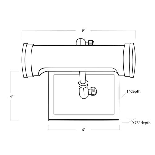 Tate Picture Light, Small 6 Tate Picture Light, Small