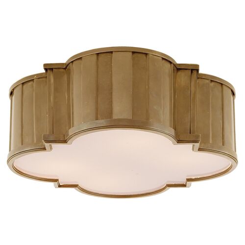 Tiden Flush Mount, Brass