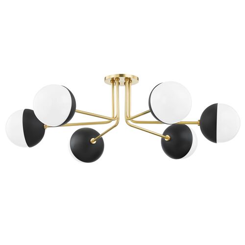 Ryker Large Semi Flush Mount