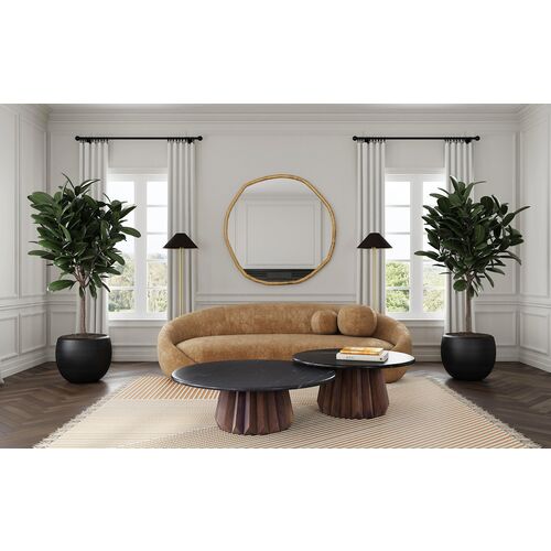 Burlington Floor Lamp, Black/Brass 4 Burlington Floor Lamp, Black/Brass
